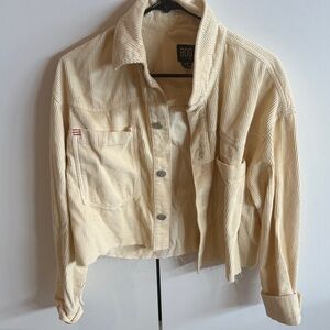 BDG Beige Corduroy Jean Jacket